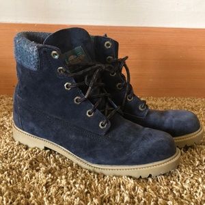 Wolverine wilderness leather lace up boots